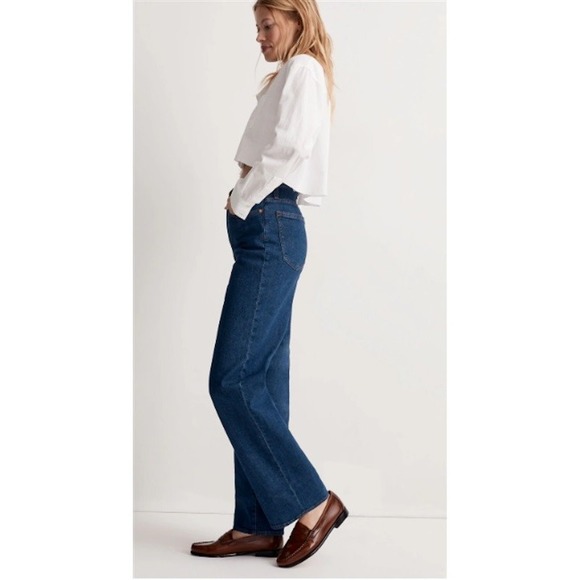 Madewell Denim - NWOT Madewell 31 The Perfect Vintage Wide-Leg Jean Fairdale 121356
